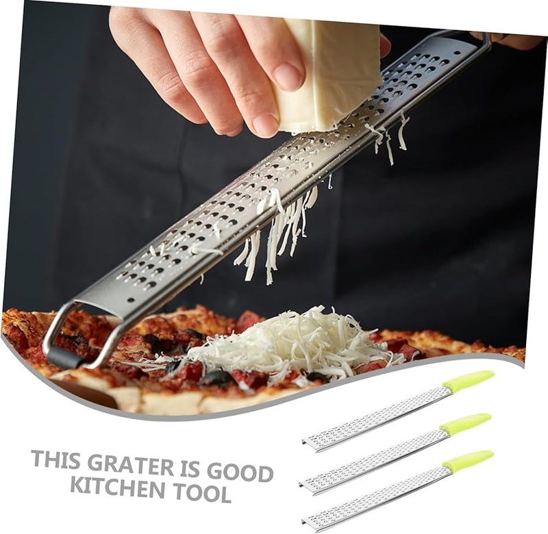 5Pcs Stainless Steel Grater Set For Cheese Vegetables Fruits Easy Storage Kitchen Tool - Image 3
