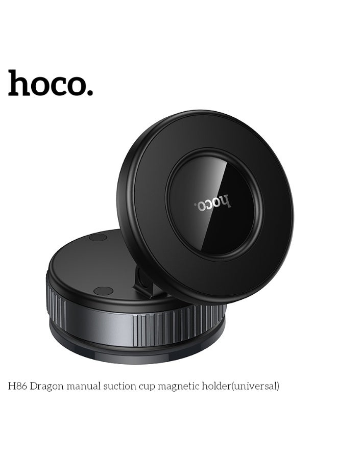 hoco. H86 Dragon manual suction cup magnetic holder(universal)  - Image 5