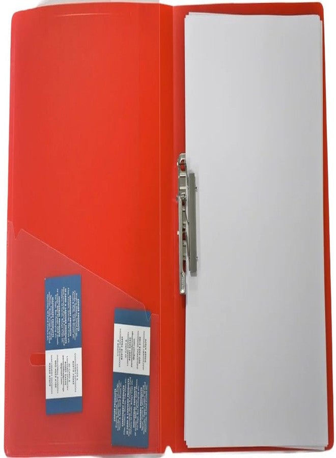 LC Punchless Clip File for Office and Home, Timex Clip File, Plastic Punchless File Folder (4, A4) - Image 5