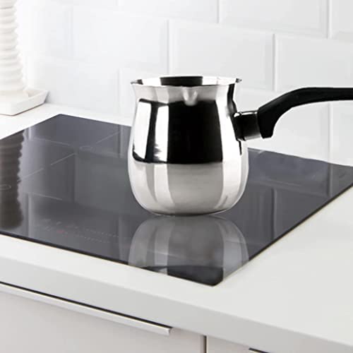 finality Stainless Steel Tea Pot & Milk Pot with Handle, 350ml, Silver | Small Coffee Warmer for Milk, Tea, Turkish Coffee & Boiling Use - Image 5