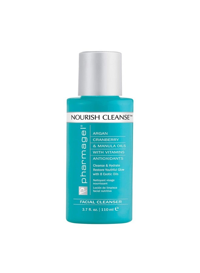 Pharmagel Nourish Cleanse Hydrating Facial Cleanser | Face Cleanser & Makeup Remover | Natural Face Wash for All Skin Types - 3.7 oz - Image 2