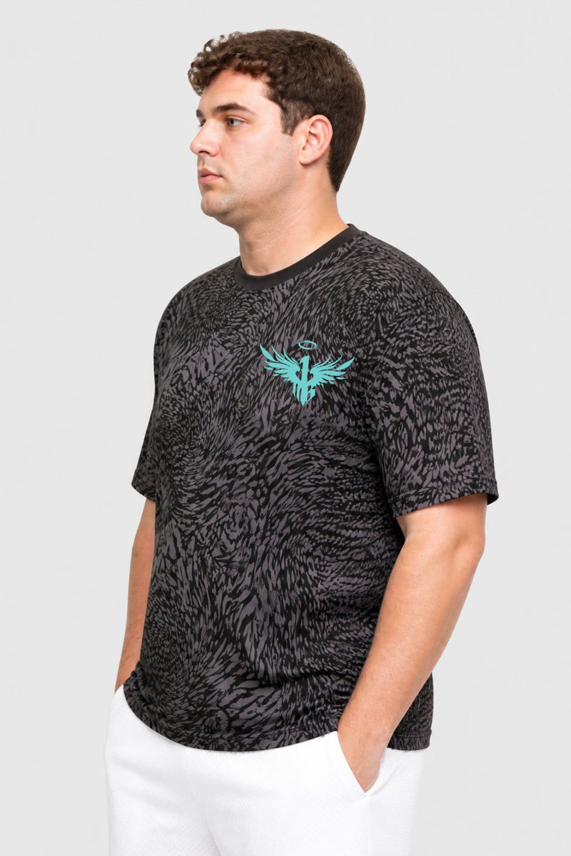 Puma x Lamelo Melo World Men Sportswear Fit Short Sleeve Outdoor T-Shirt, Multicolor - Image 3