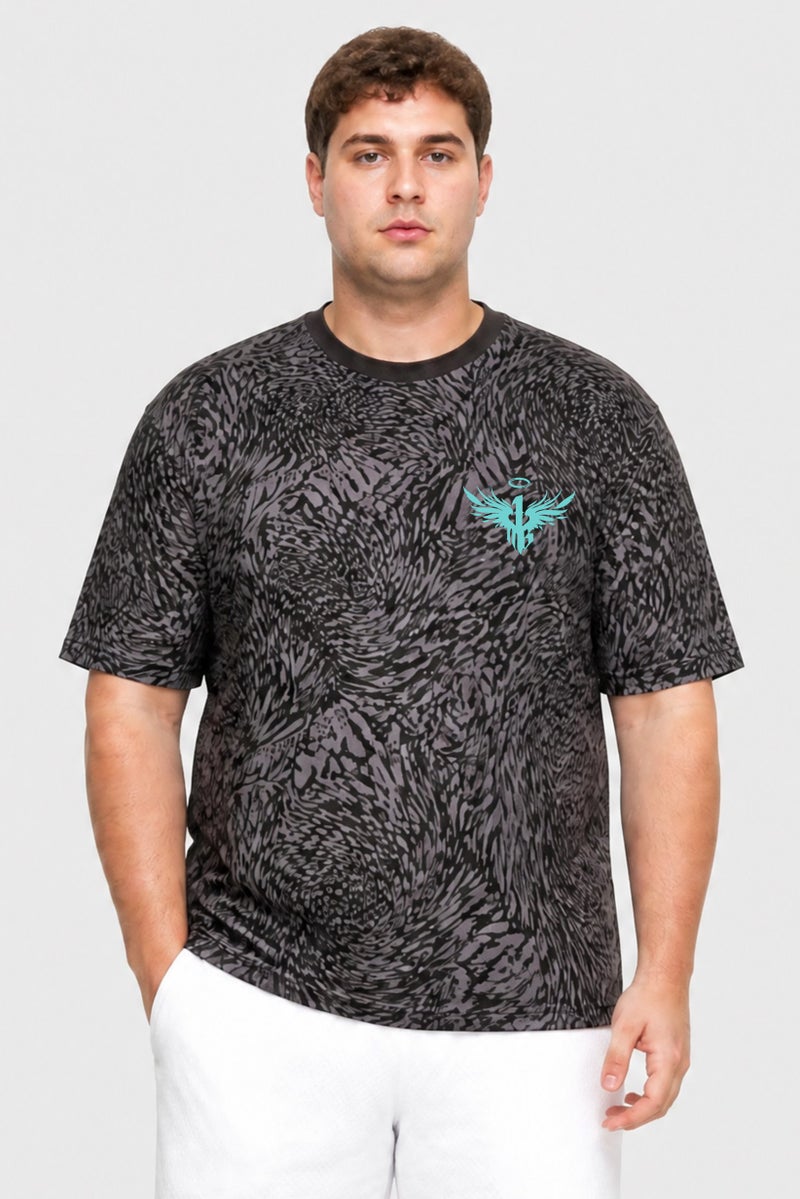 Puma x Lamelo Melo World Men Sportswear Fit Short Sleeve Outdoor T-Shirt, Multicolor - Image 1