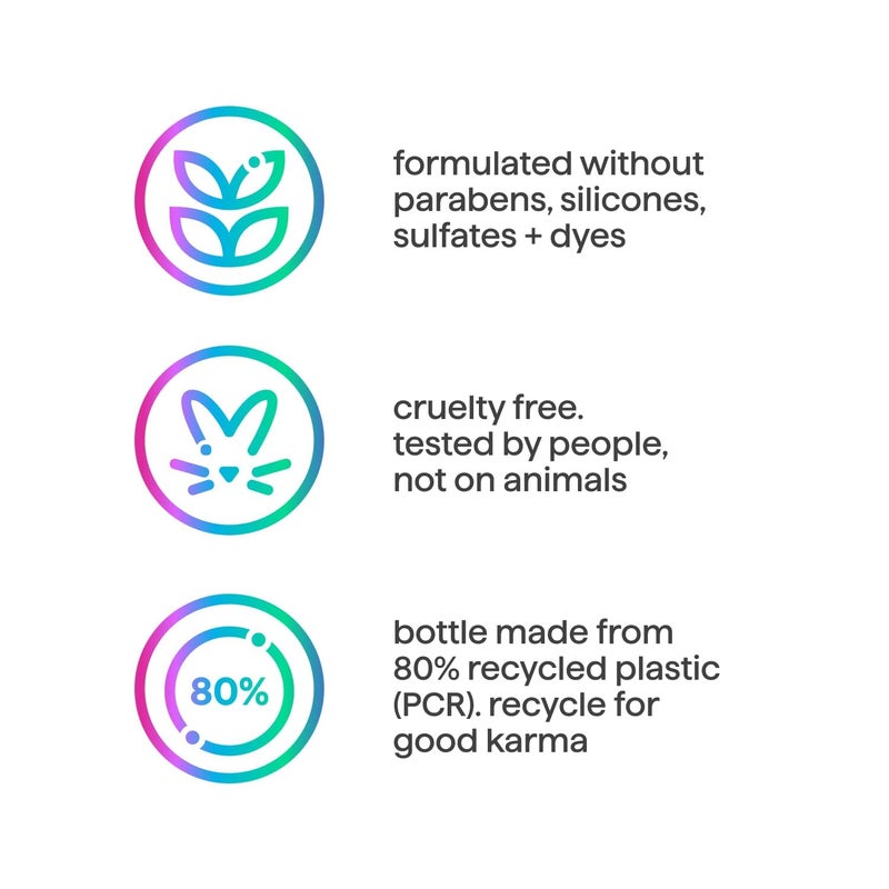 Method Daily Simply Nourish Moisturizing Hair Care Shampoo (14 oz) + Conditioner (13.5 oz) with Shea Butter, Coconut, and Rice Milk, Paraben and Sulfate Free - Image 5