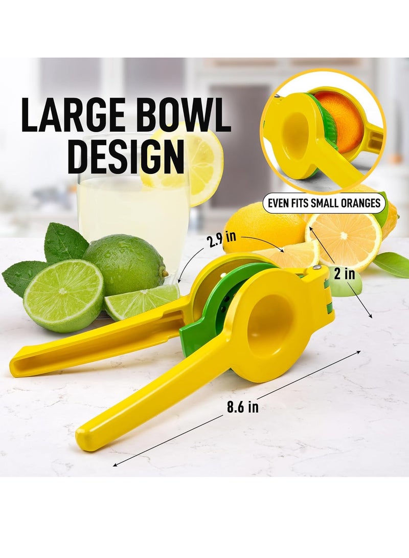 Simple Craft 2-In-1 Lemon Squeezer,Easy To Use Manual Juicer Hand Press,Lemon Juicer & Lime Squeezer.  - Image 2