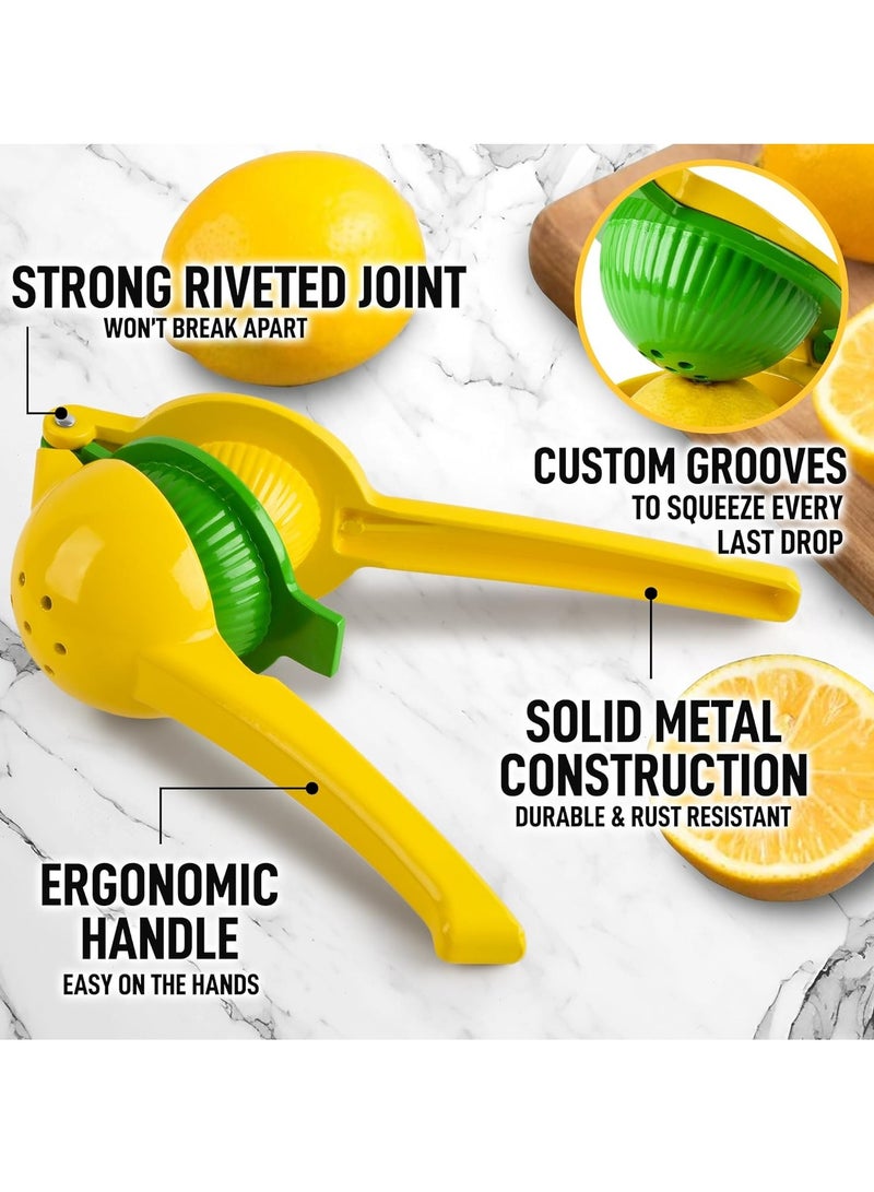 Simple Craft 2-In-1 Lemon Squeezer,Easy To Use Manual Juicer Hand Press,Lemon Juicer & Lime Squeezer.  - Image 5