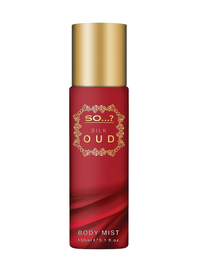 So..? Silk Oud Body Mist Long Lasting Fragrance Spray 150ml  - Image 1