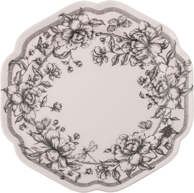 Karma 1075 inches Melamine Dinner Plates Set of 4 Reusable Dishwasher Safe Plates for Outdoor and Indoor Isabella - Image 2