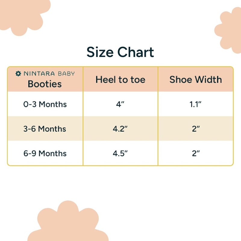 Baby booties for newborns 0-9 months: organic cotton, soft beige, breathable lightweight with adjustable fit for gentle skin comfort - Image 5