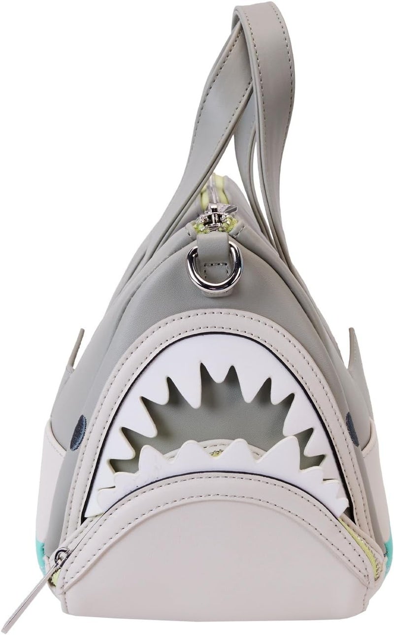 Loungefly حقيبة جانبية من لاونجفلاي على شكل فكوك مع حقيبة نقود - Image 3