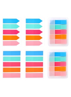 Y&D 750pcs Index Tabs Flags, Self-Adhesive Sticky Page Writable Book Markers Flags for Reading Index, File Folders, Notes - Easy to Remove (Candy Color)  - Image 1