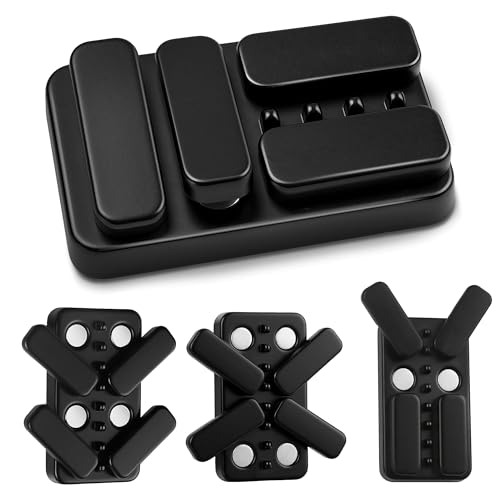 Chilvil Metal Fidget Clicker Slider Magnetic Toys for Adults Figette Keyboard Silent Desk Office Small EDC Quiet ADHD Anxiety and Stress Relief Pain Stim Items Cool Figits Gadgets Stuff Gift for Teens Mens - Image 1