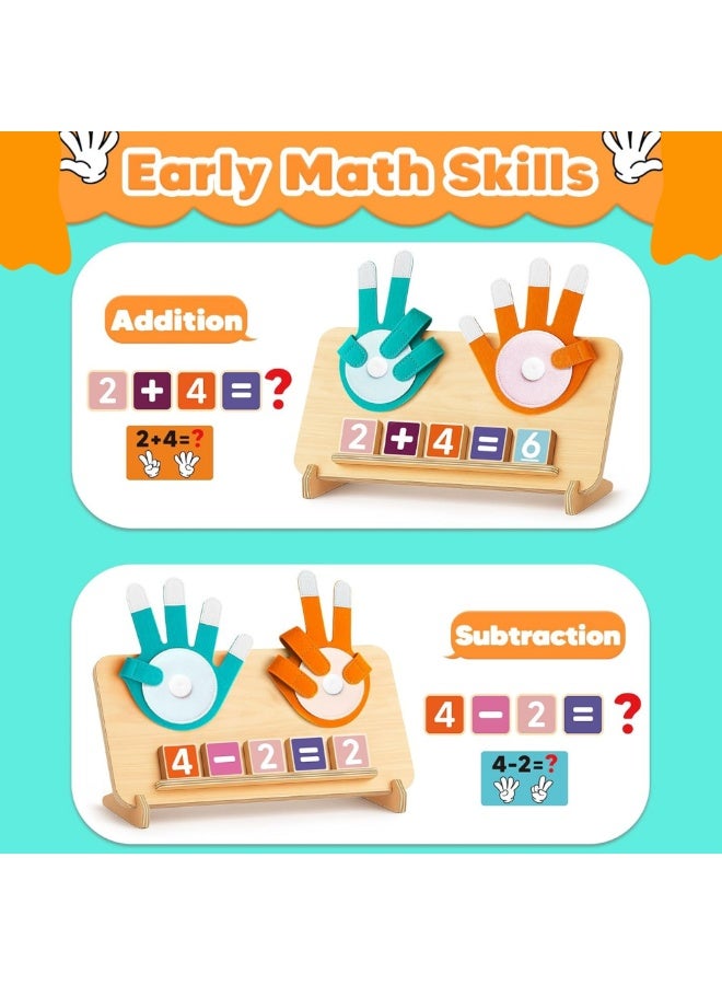 McDou Number Blocks Toys,Educational Learning Number Toy for Toddler,Montessori Math Counting Blocks Toys,Learning Counting Toy for kids - Image 4