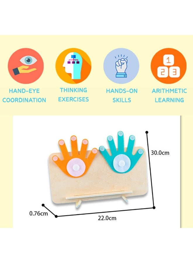 McDou Number Blocks Toys,Educational Learning Number Toy for Toddler,Montessori Math Counting Blocks Toys,Learning Counting Toy for kids - Image 3