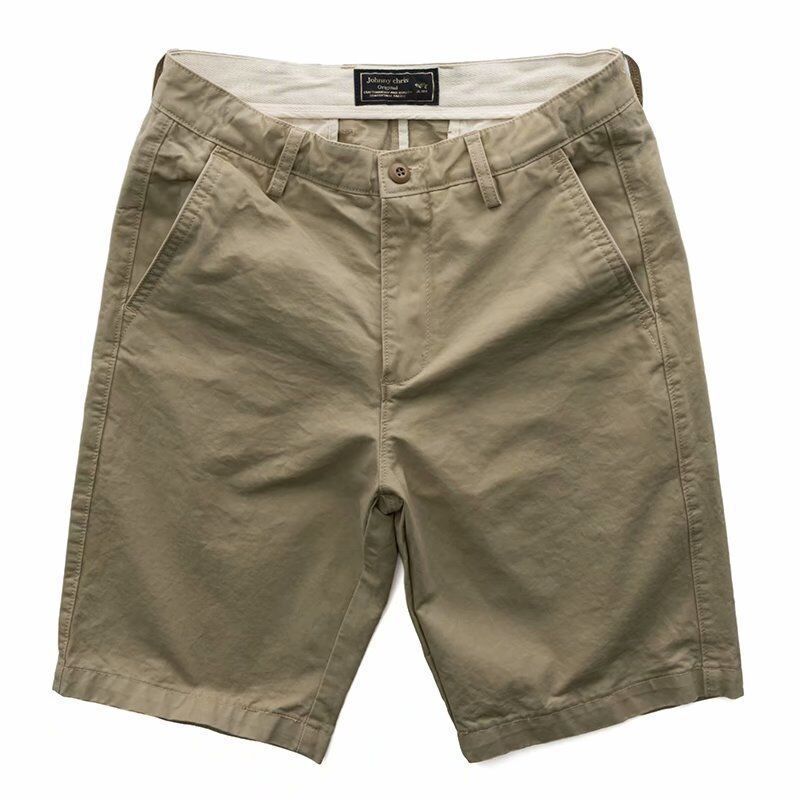 Hongxinjie summer texture washed mens casual shorts tide mens slim fit working pants tide a generation of hair Noirnoir - Image 3