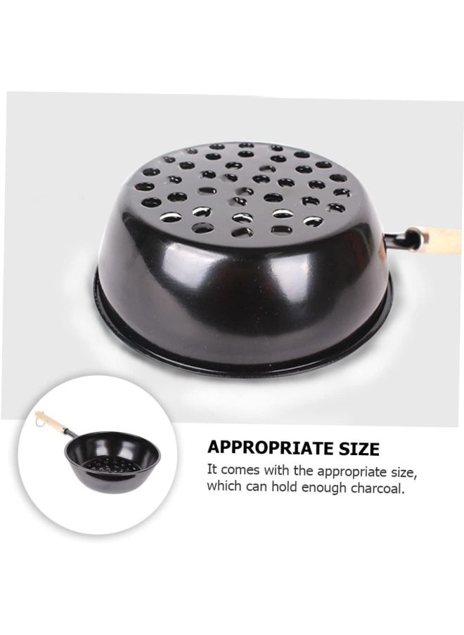 GO2CAMPS GO2CAMPS Charcoal Pan with Wooden Handle  - Image 4