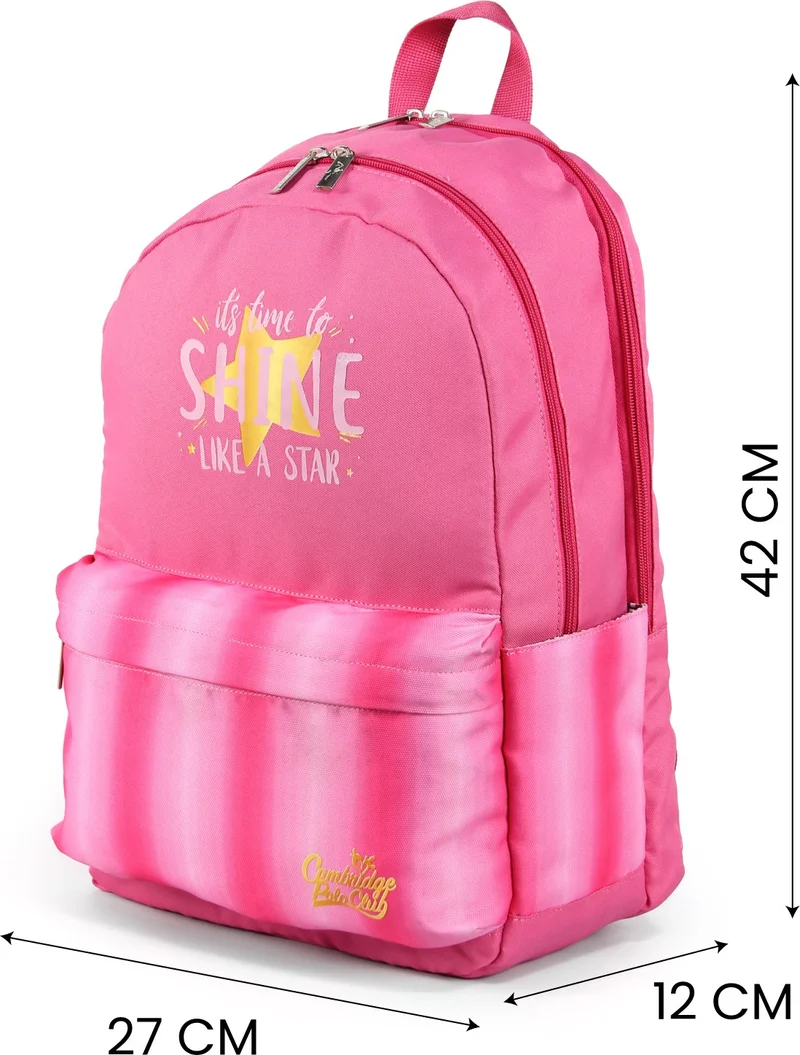 كامبريدج بولو كلوب Star Double Main Compartment Children Primary School Bag Set