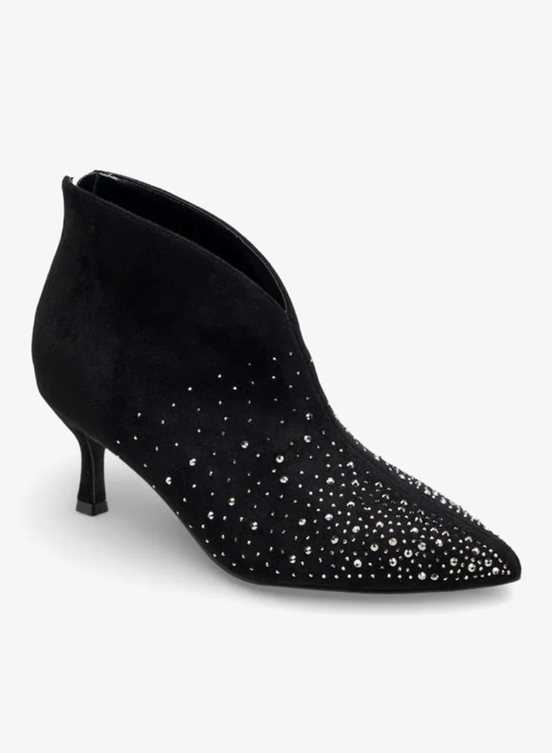 فلورا بيلا من شو إكسبرس Women Kitten Heel Ankle Boots Ramadan Collection