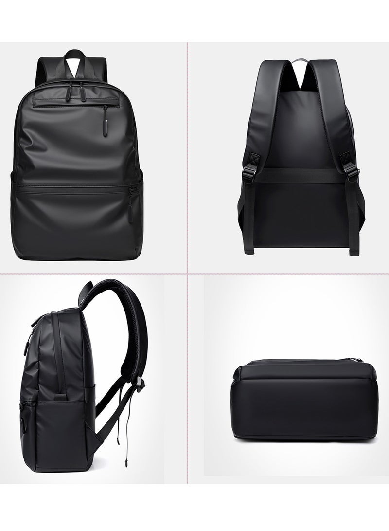 Bukela Laptop Backpack for Men or Women, Water Resistant Travel Backpacks,Fashion Slim Durable College School Backpacks Fits 15.6 Inch Laptop Business Travel Anti Theft Bookbag Gift(Black) - Image 3