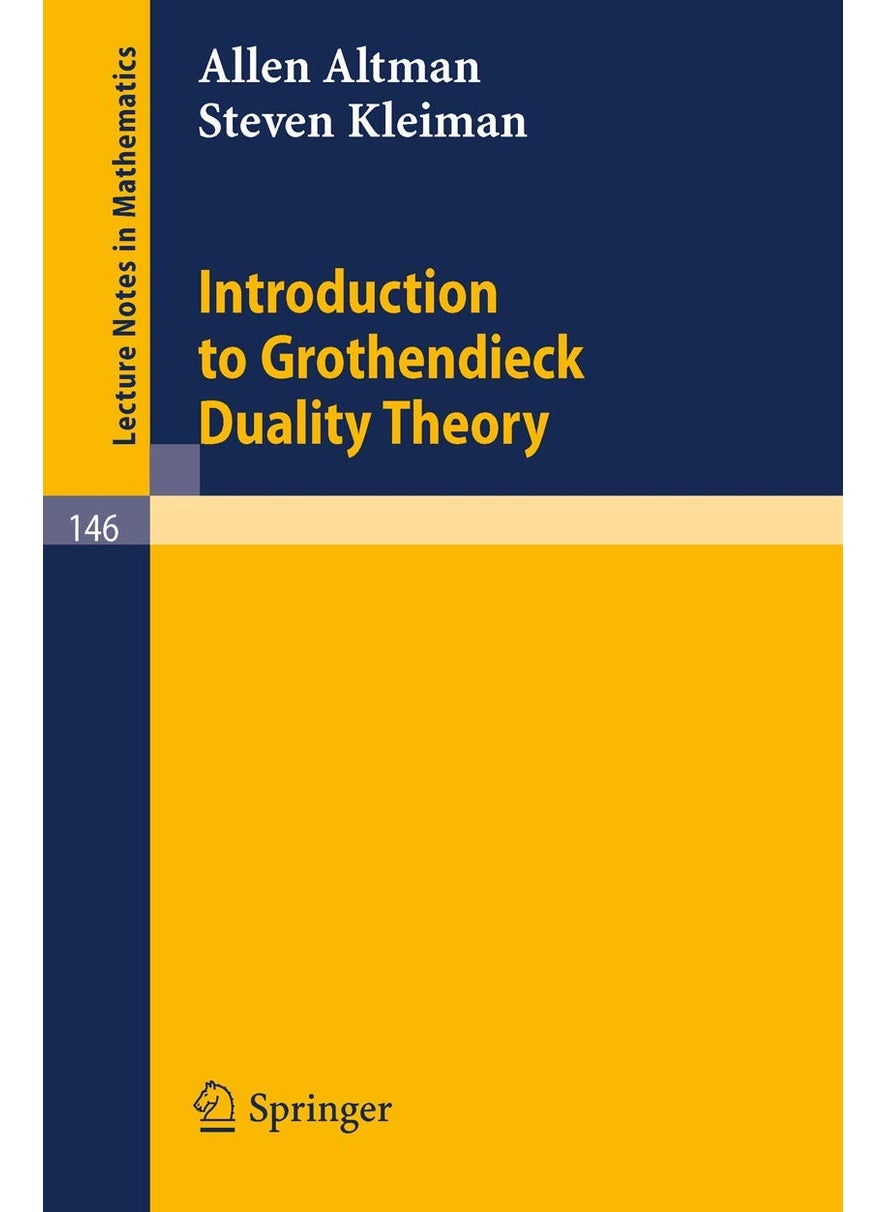 null - Introduction to Grothendieck Duality Theory - Image 1