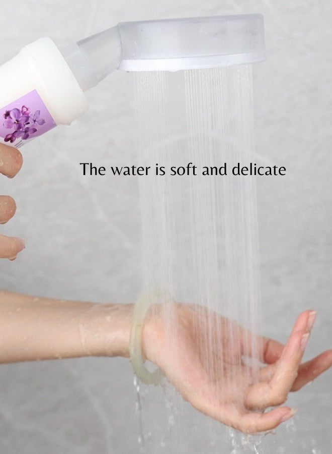 LUNA Home 2pc Set Fragrance Shower Head Filter with Free shower head, Lavender. - Image 3