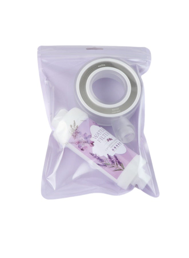 LUNA Home 2pc Set Fragrance Shower Head Filter with Free shower head, Lavender. - Image 5