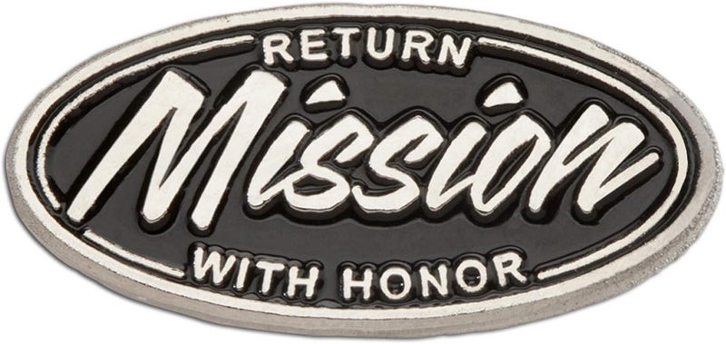 Cherished Moments Tie Tack for LDS Missionary Gift (Silver Tone) - Image 1