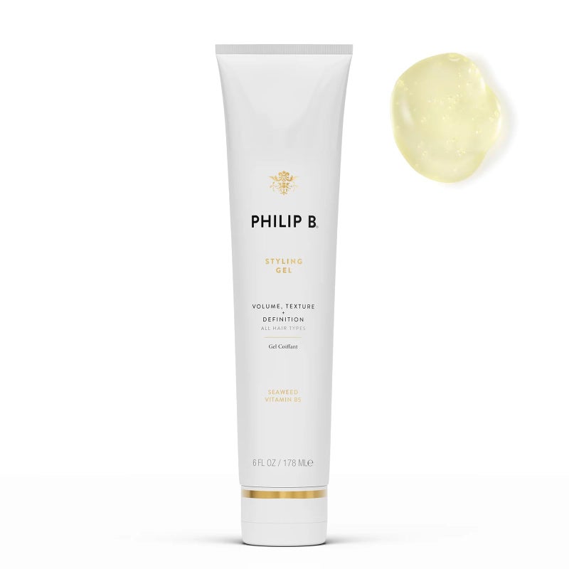 PHILIP B Styling Gel 6 oz 178 ml SoftHold Hair Gel Enhances Body and Texture for Definition and Curl - Image 2