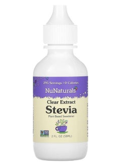 NuNaturals Clear Extract Stevia 2 fl oz (59 ml) 