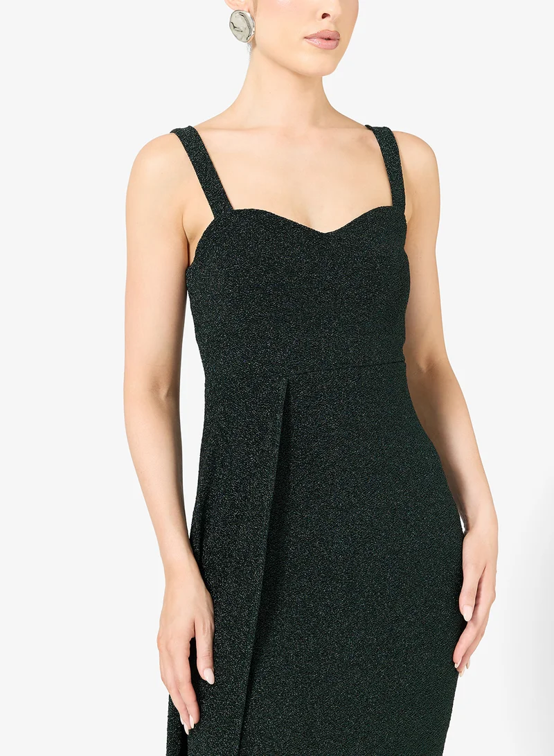 Ella Limited Edition  Sweetheart Neck Dress With Trail for Women | Best Price UAE