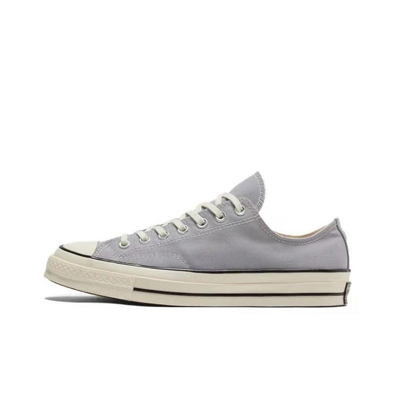Classic Canvas Low-Top Sneakers for Men and Women - Casual Lace-Up Shoes