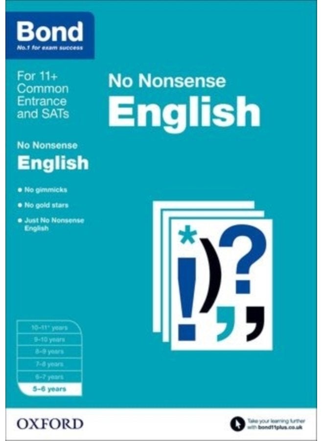 Bond English No Nonsense 5 6 years - Paperback