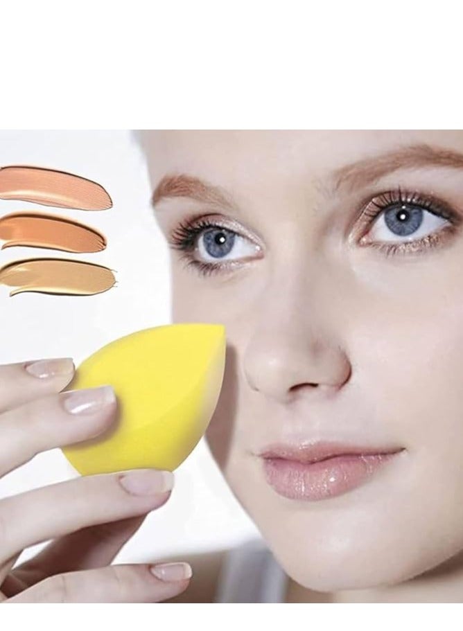 KIKI Foundation Brush with 3 Makeup Sponges – 4-in-1 Makeup Application Set for Liquid, Cream & Powder – Includes Magic Foundation Brush, Handled Sponge Tool & Travel Storage Box - Image 3