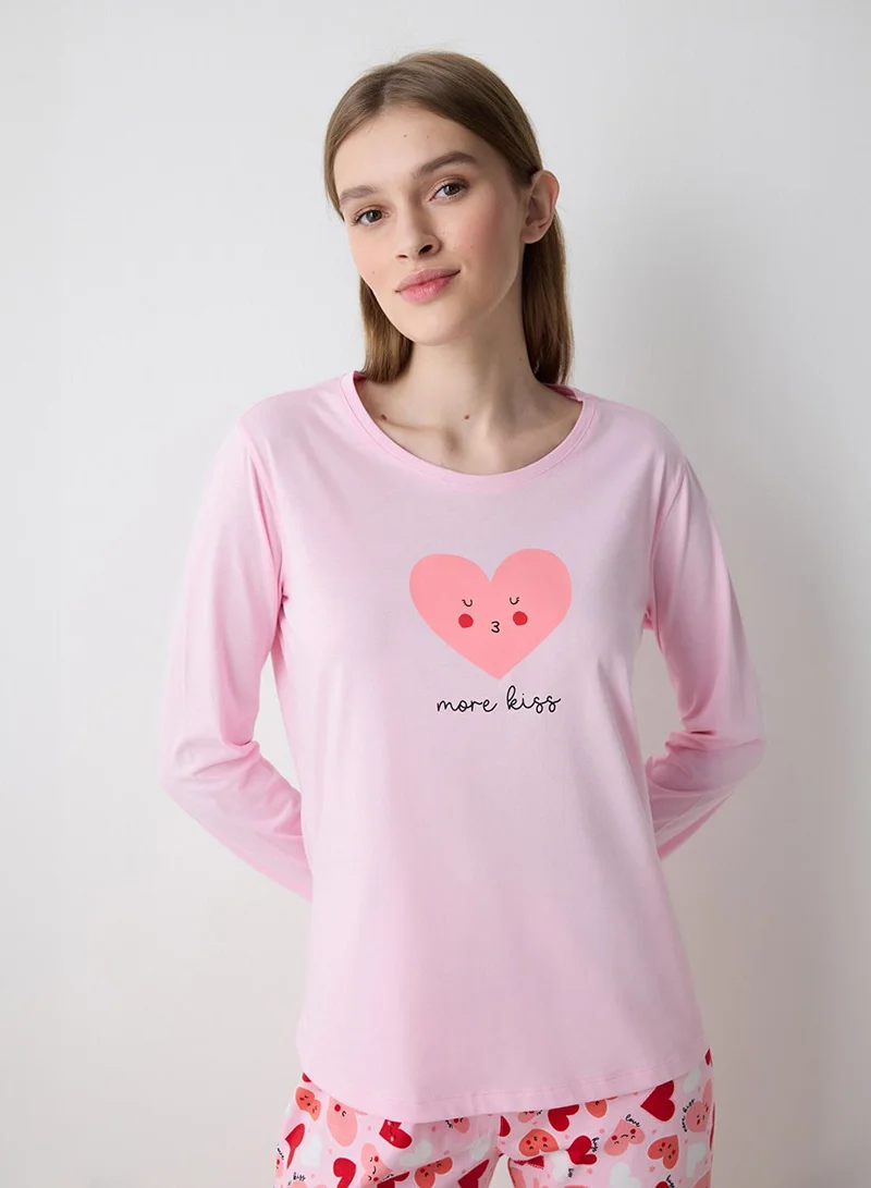 Penti Cute Hearts Pyjama Set