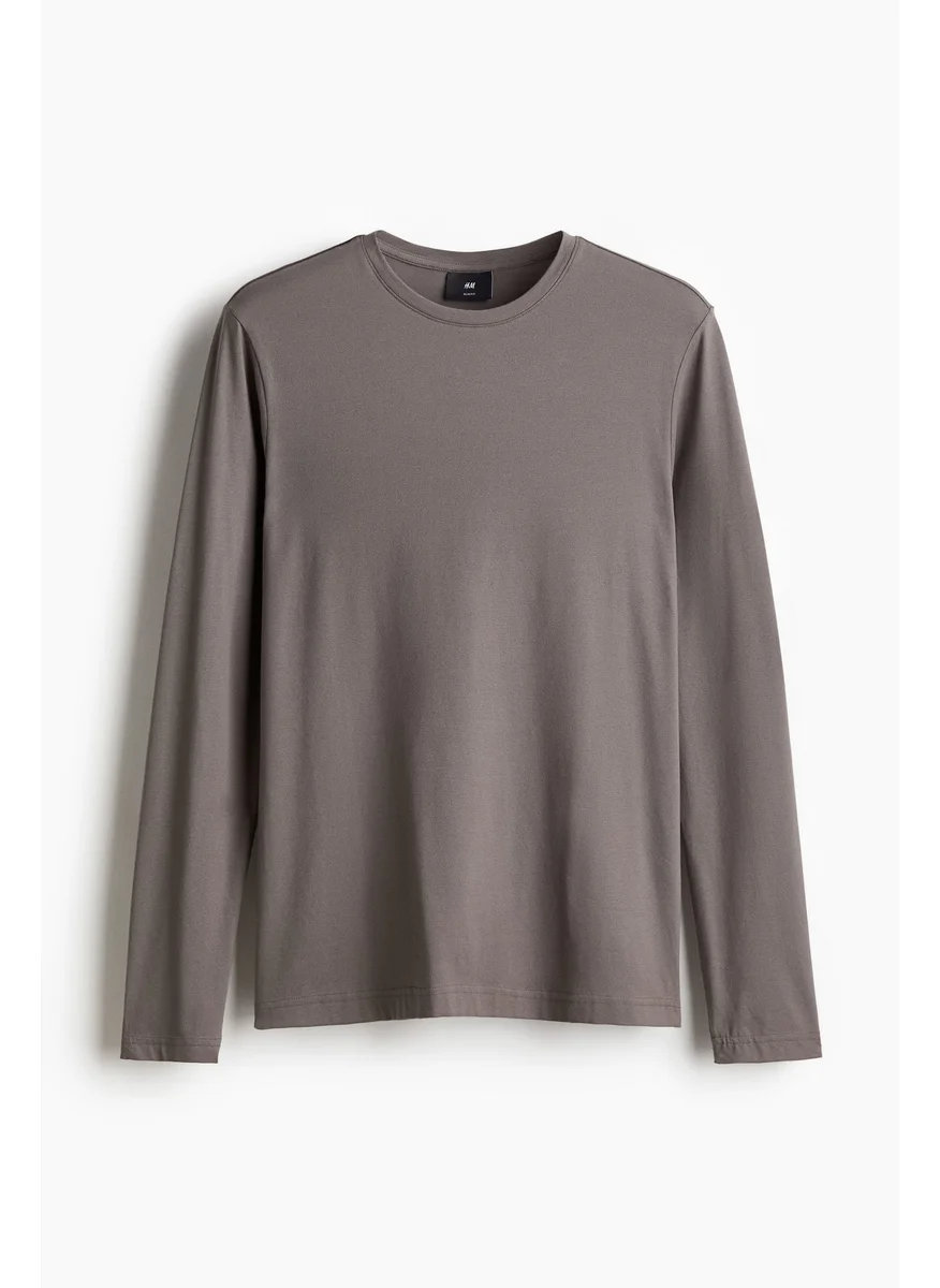 H&M Long-Sleeved Jersey Top