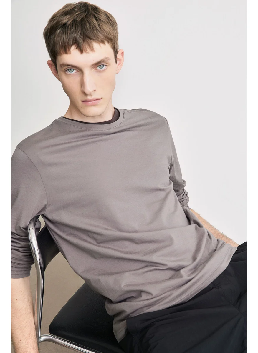 H&M Long-Sleeved Jersey Top