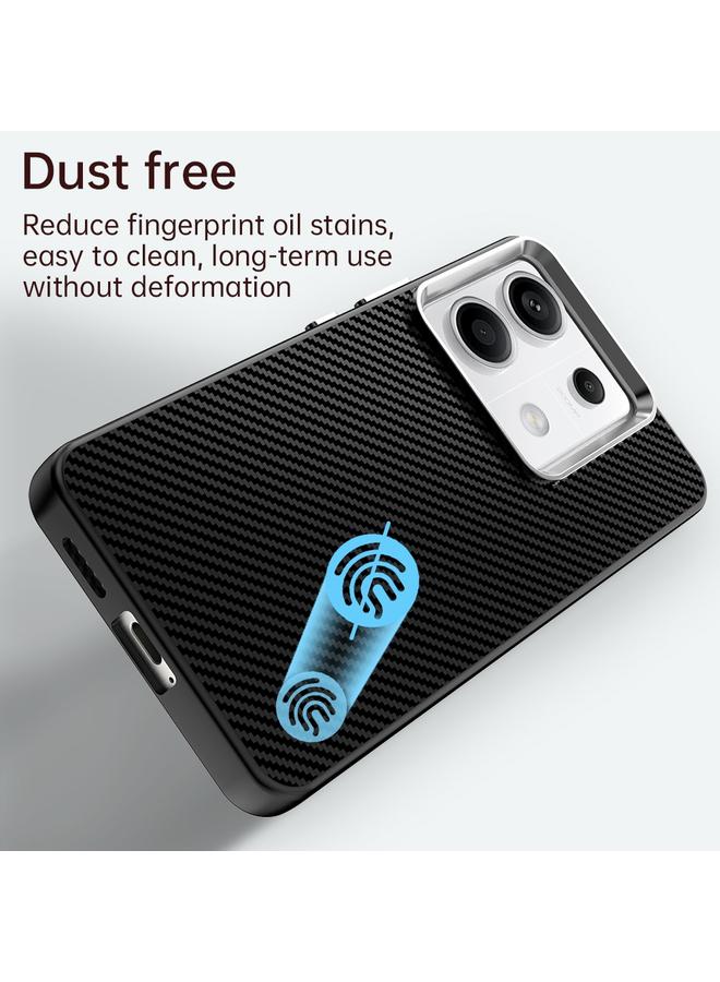 اس-توب جراب لهاتف Redmi Note 13 Pro 5G من سلسلة ألياف الكربون IMD - Image 4