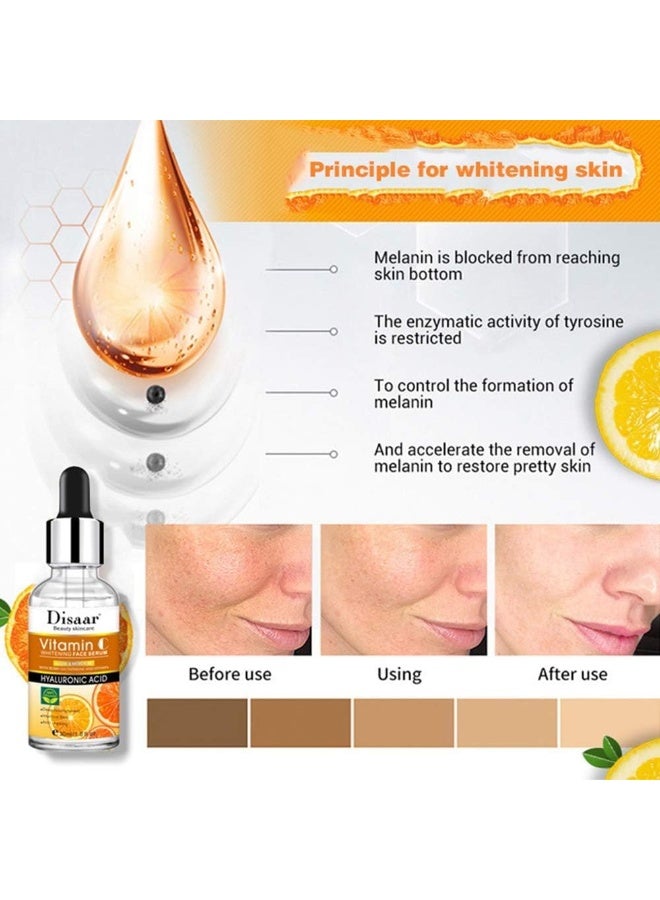 ديسار سيروم الوجه من ديسار فيتامين سي وحمض الهيالورونيك 30 مل - Image 4