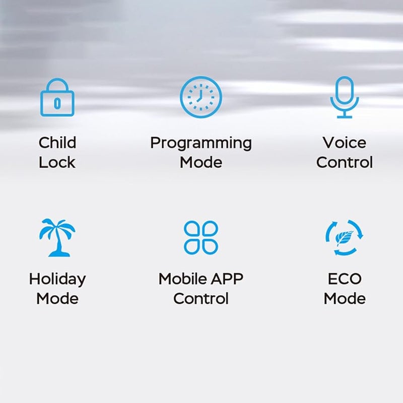 Smart Thermostatic Radiator Valve 7 Day Programmable TRV With Child Lock White - Image 4