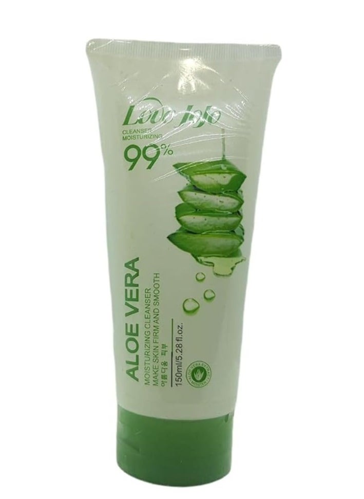 Love JoJo Love Jojo Aloe Vera 99% Moisturizing Cleanser - Your Skin will be Soft & Well-Moisturized - 150 ml  - Image 2
