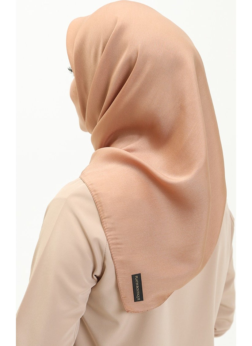 Sefa Merve Crystal Scarf 1098-04 Camel  - Image 3