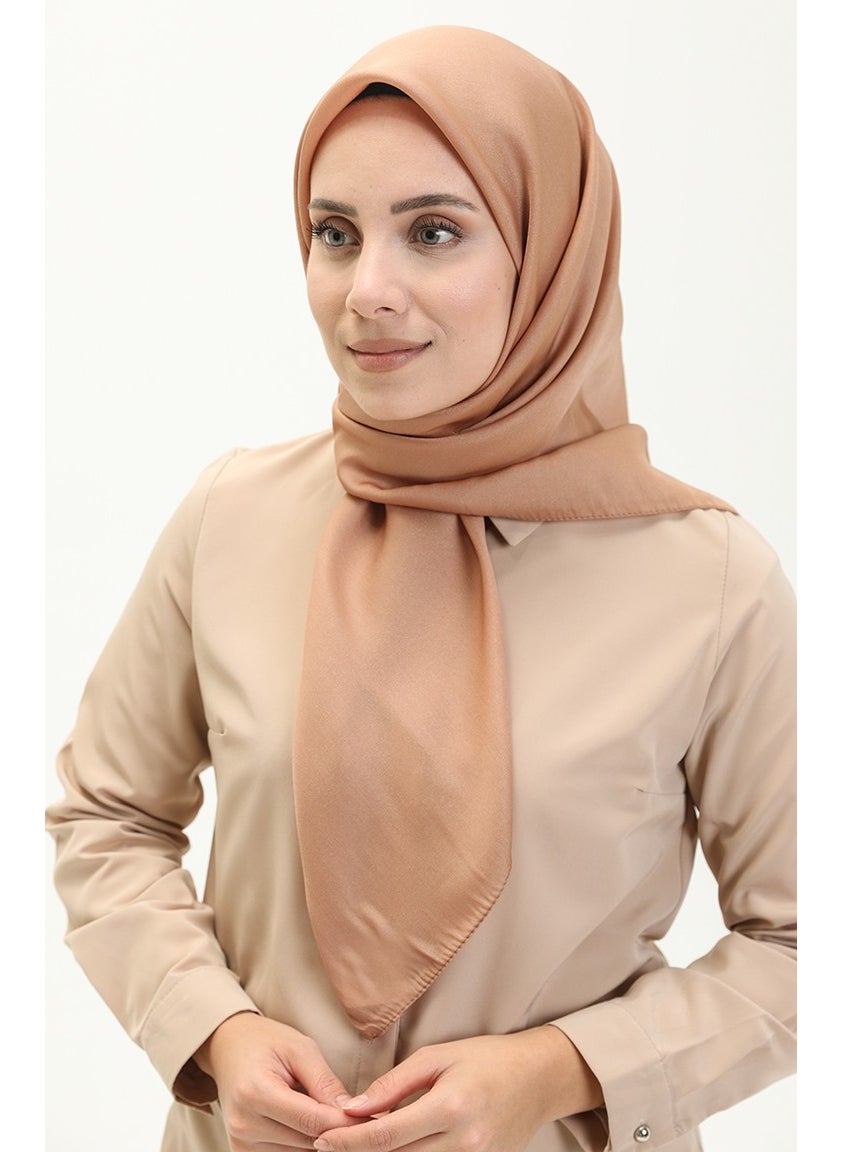 Sefa Merve Crystal Scarf 1098-04 Camel  - Image 2