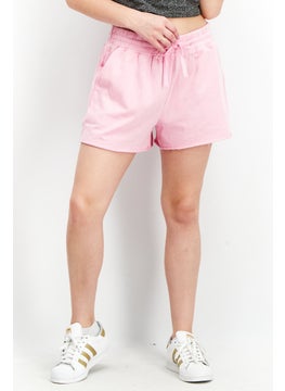 Splendid Women Solid Basic Shorts, Pink  - Image 1
