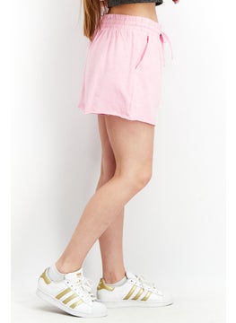 Splendid Women Solid Basic Shorts, Pink  - Image 4