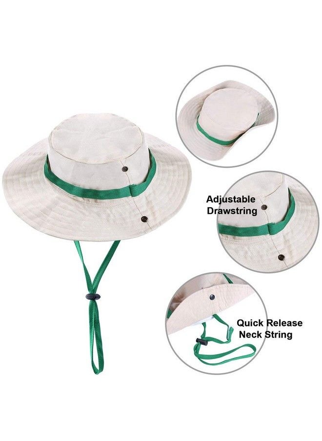 Ginmic - Safari Costume Cargo Vest And Hat For Kids, Outdoor Explorer Kits And Role Play For Park Ranger, Paleontologist, Zookeeper, Jane Goodall Costume,Great Backyard Safari Gift For Adventure Boys And Girls - Image 1