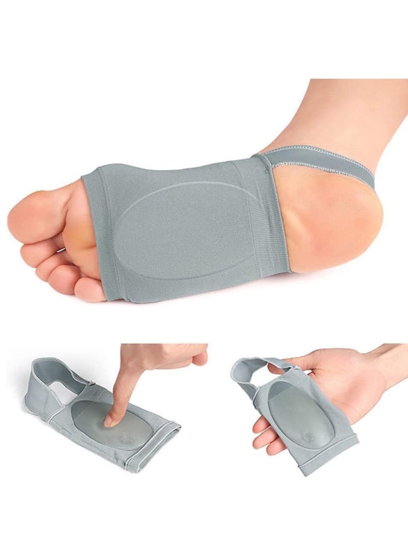 Arch Support Sleeves - Plantar Fasciitis Relief, Heel Spurs Pain Strap, Flat Feet Socks, Foot Care Insoles Orthotic for Comfort（1 Pair）