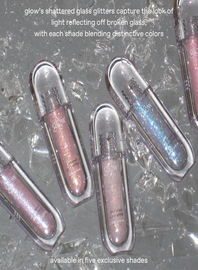 glow shattered glass glitter #division : Long Lasting, Shimmering Eye Glitter, Liquid Glitter Eyeshadow & Highlighter with Precision Applicator, 0.1 oz - Image 3
