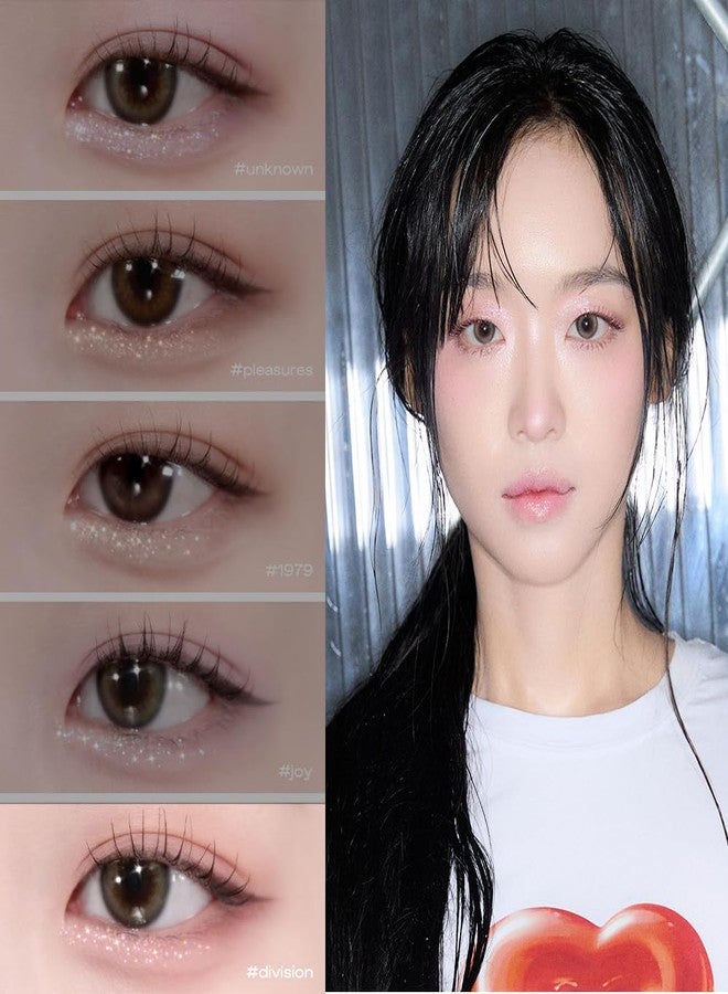 glow shattered glass glitter #division : Long Lasting, Shimmering Eye Glitter, Liquid Glitter Eyeshadow & Highlighter with Precision Applicator, 0.1 oz - Image 2