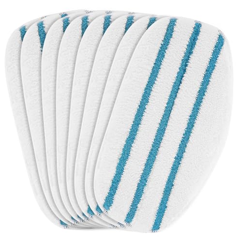 LINNIW 8 Pack Replacement Steam Mop Pads Compatible for PurSteam ThermaPro 10-in-1 - Image 1