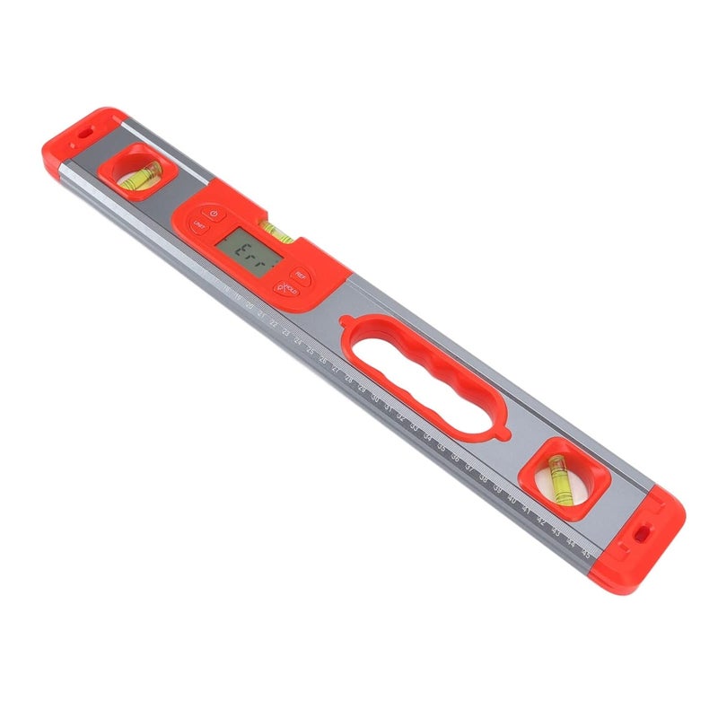 Red Digital Level Aluminum Alloy Professional Electronic Level for Woodworking Construction - Image 2